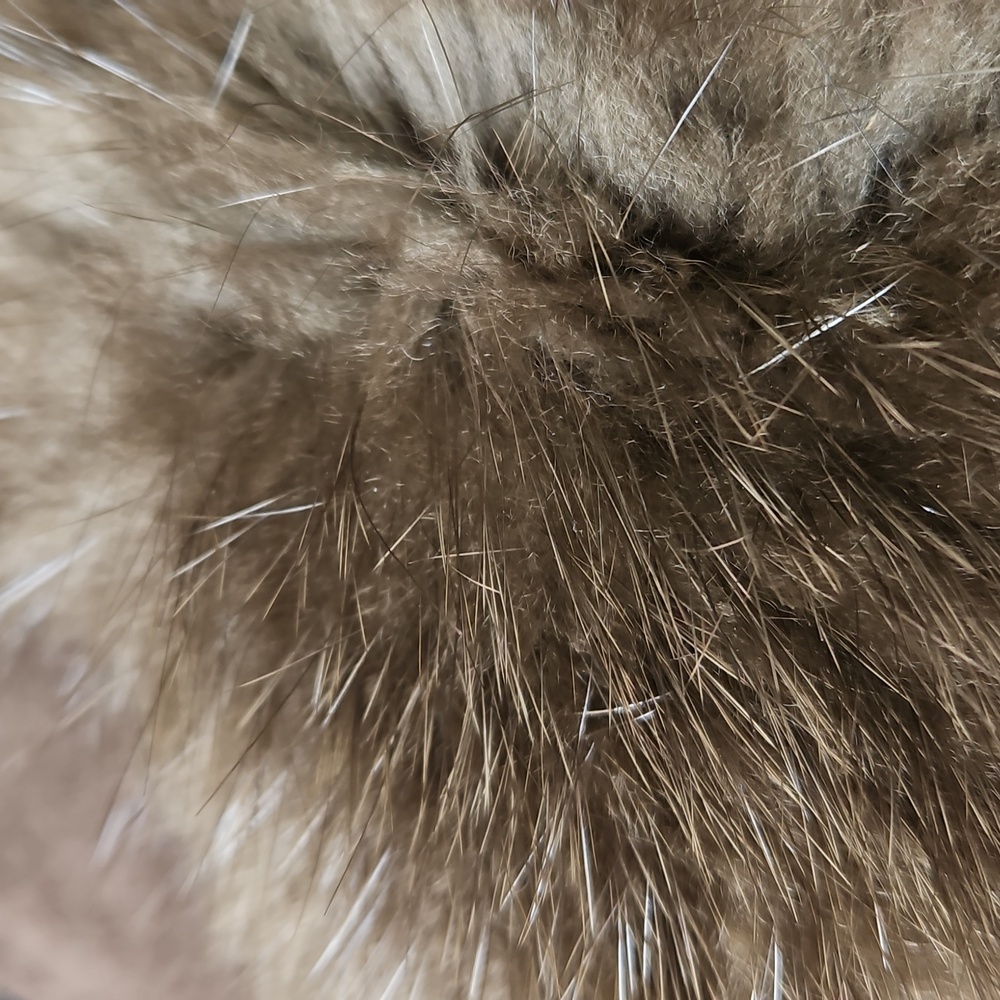Vintage real fur russian style ushanka trapper hat - Picture 12 of 13